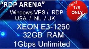 Full RDP access that best fits your various demanding and working needs.